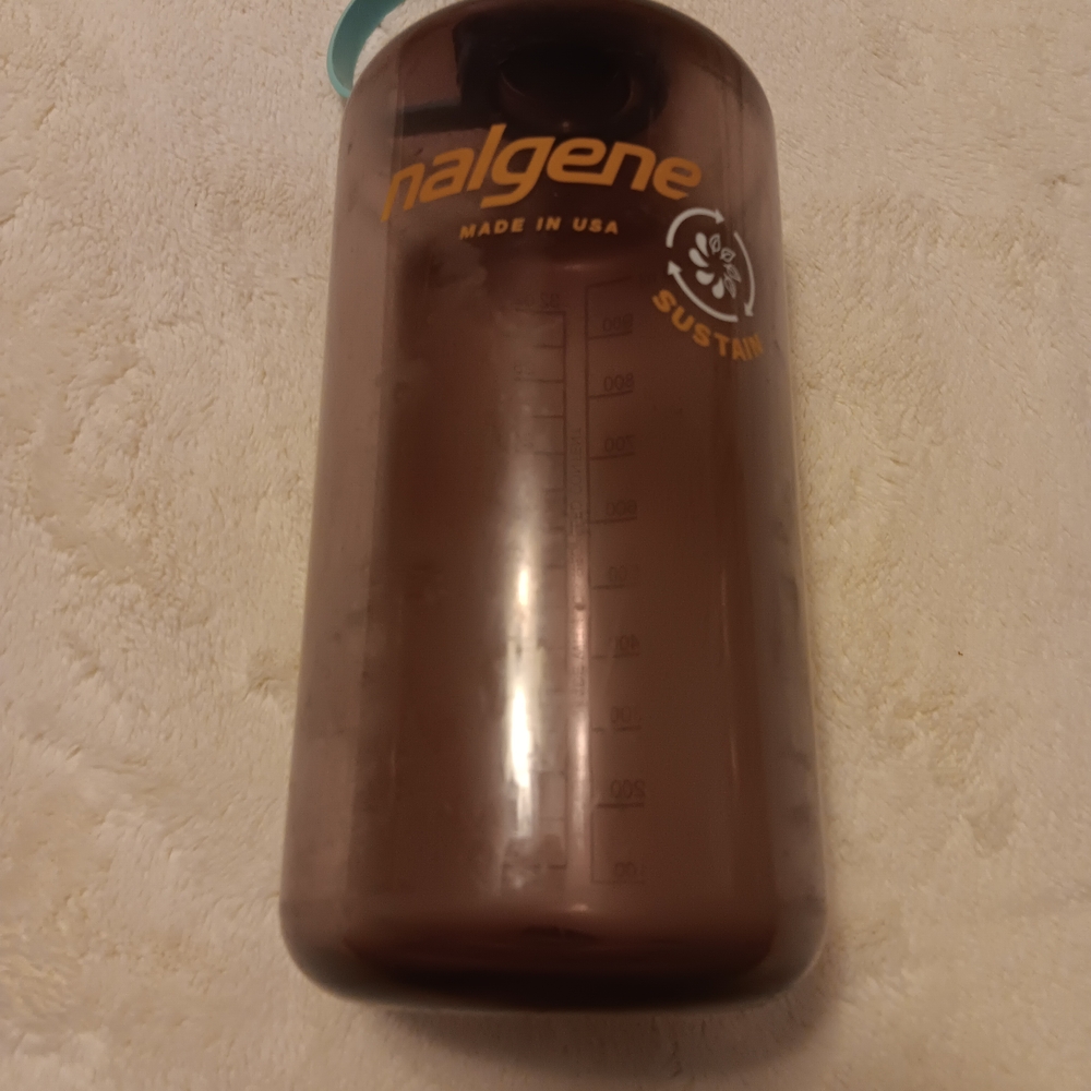 Nalgene Brown Water Bottle